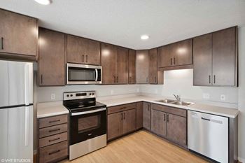 The flats at malcolm yards kitchen